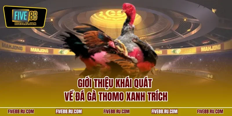Giới thiệu khái quát về đá gà Thomo xanh trích